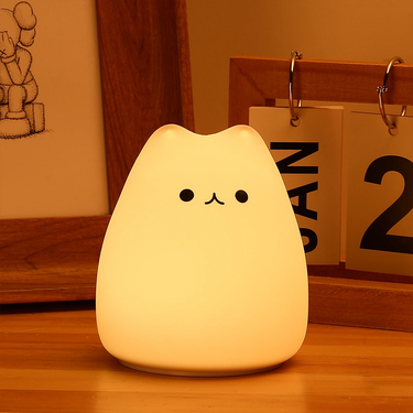 Happy Cat Silicone Lamp